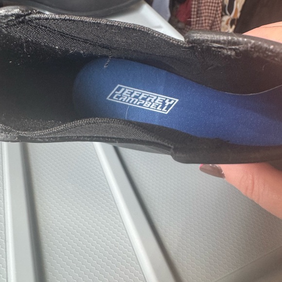 Jeffrey Campbell Mist Chelsea Black Rain Boots Size 9 - Picture 6 of 6